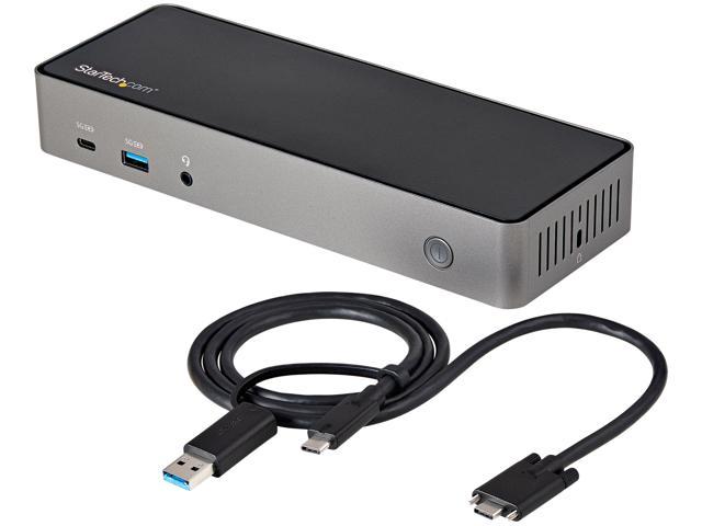 StarTech HYBRID USB-C USB-A DOCK - TRIPLE 4K 60HZ StarTech HYBRID USB-C USB-A DOCK - TRIPLE 4K 60HZ